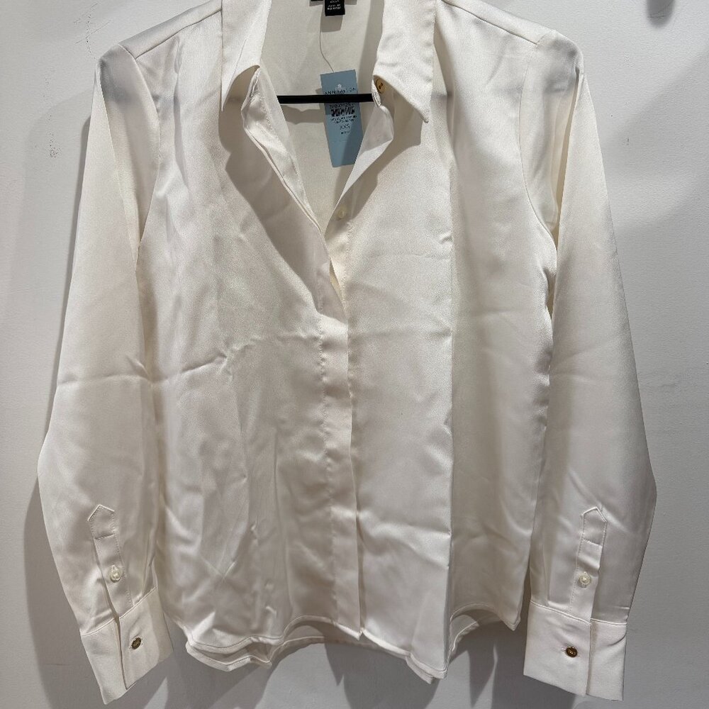 Ann Taylor Button Down Blouse
